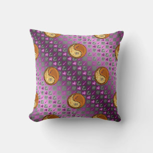 Coussin Sagittaire & Lapin de Bois