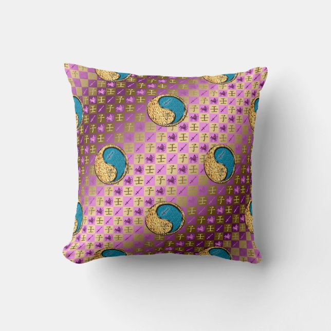Coussin Sagittaire & Rat d'eau (Recto)