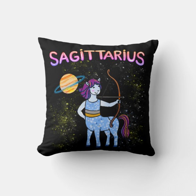 Coussin Sagittarius zodiaque constellation (Recto)