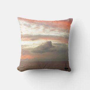 Coussin Sailboat de Sunset Beautiful