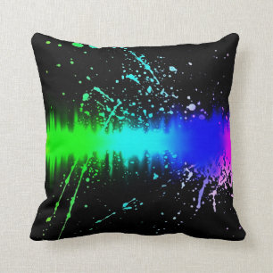 Coussin sain d'abrégé sur aerographe d'explosion