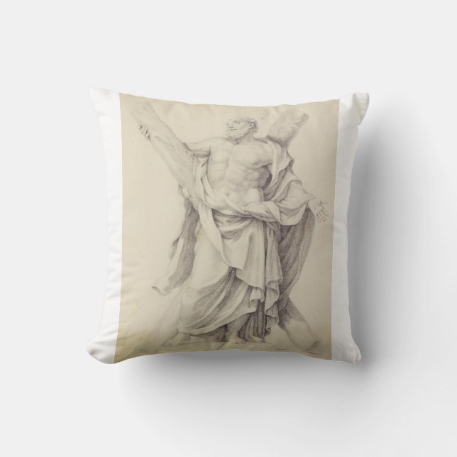 Coussin Saint André l'apôtre, disciple premier appelé (Recto)