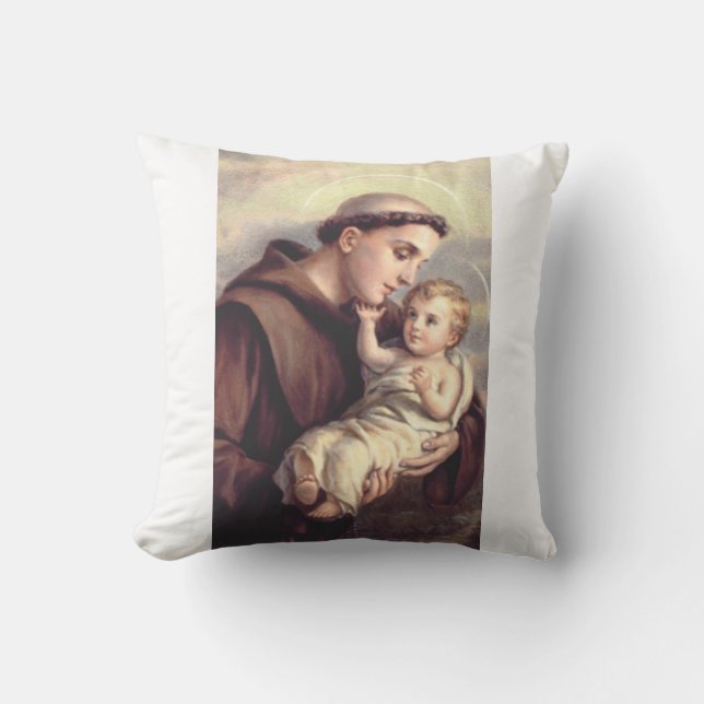 Coussin Saint Antoine de Padoue (Recto)