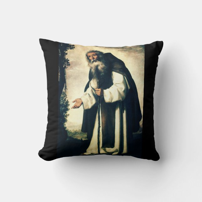 Coussin Saint Antoine l'Anchorite (Recto)