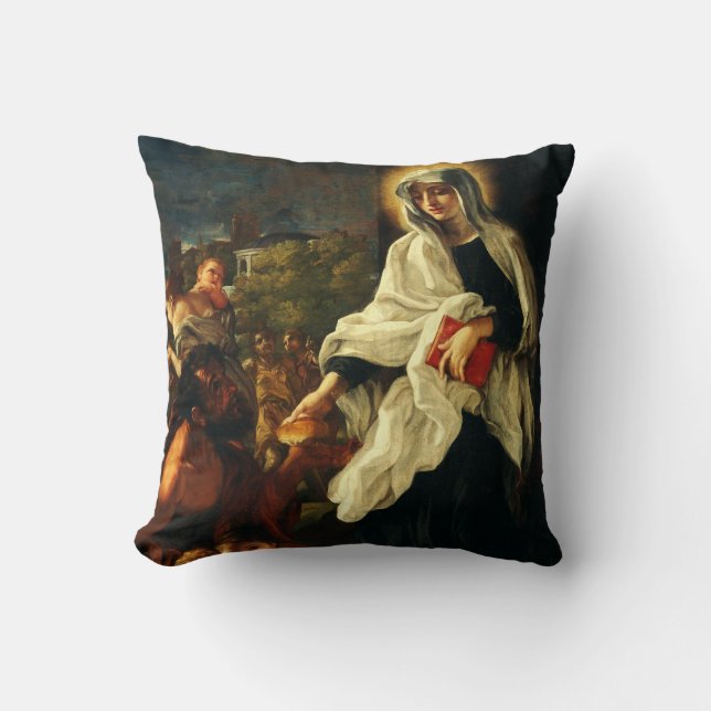 Coussin Saint-François de Rome (Recto)