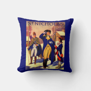 Coussin Saint-Nicolas Février 1929 George Washington Cover