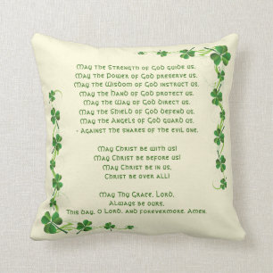 Coussin Saint Patrick Bishop d'Irlande