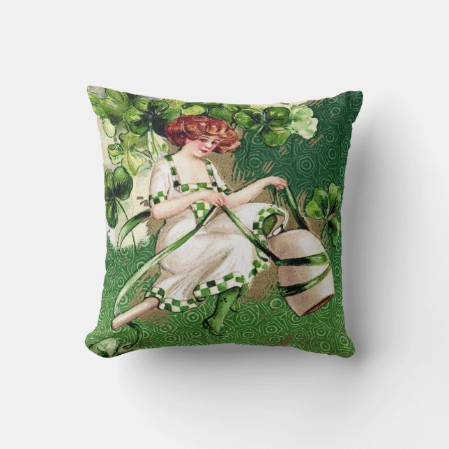 Coussin Saint Patrick de Victoria (Recto)