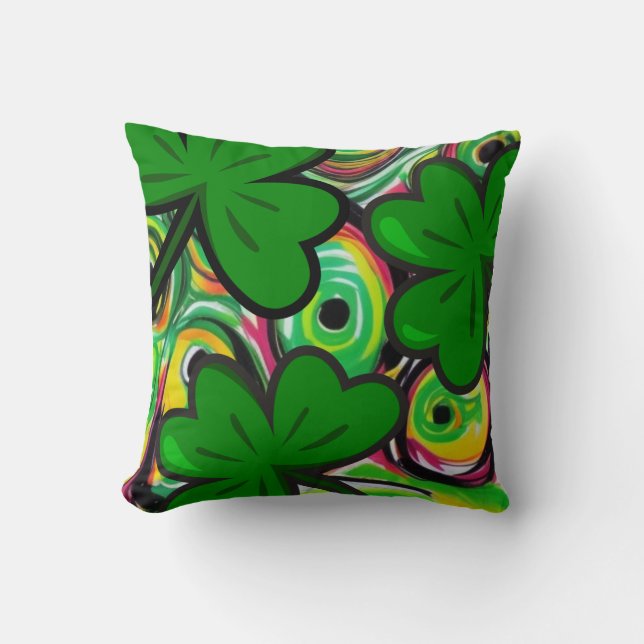 Coussin Saint Patrick's Day (Recto)