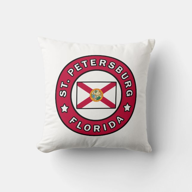 Coussin Saint-Pétersbourg, Floride (Recto)