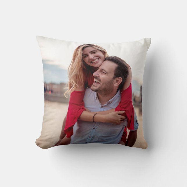 Coussin Saint Valentin, cadeau d'amour, décoration romanti (Recto)