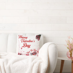 Coussin Saint-Valentin/coussin d'amour/cadeau pour elle