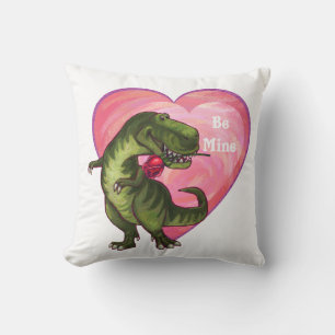 Coussin Saint Valentin Tyrannosaurus