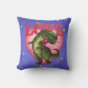 Coussin Saint Valentin Tyrannosaurus