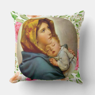 Coussin Sainte Mère de Dieu Notre Dame Vierge Marie
