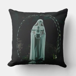 Coussin Sainte Mère Marie et Bébé Jésus chrétien
