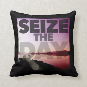 Coussin Saisissez le jour