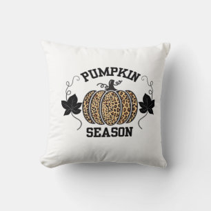 Coussin Saison des citrouilles Citrouille imprimée guépar