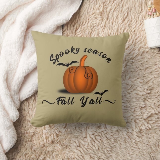 Coussin saison éffrayante automne yall (Couverture)