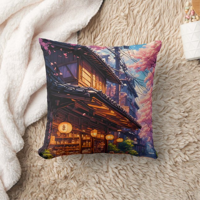 Coussin Sakura no Machikado - Cherry Blossom Street (Couverture)
