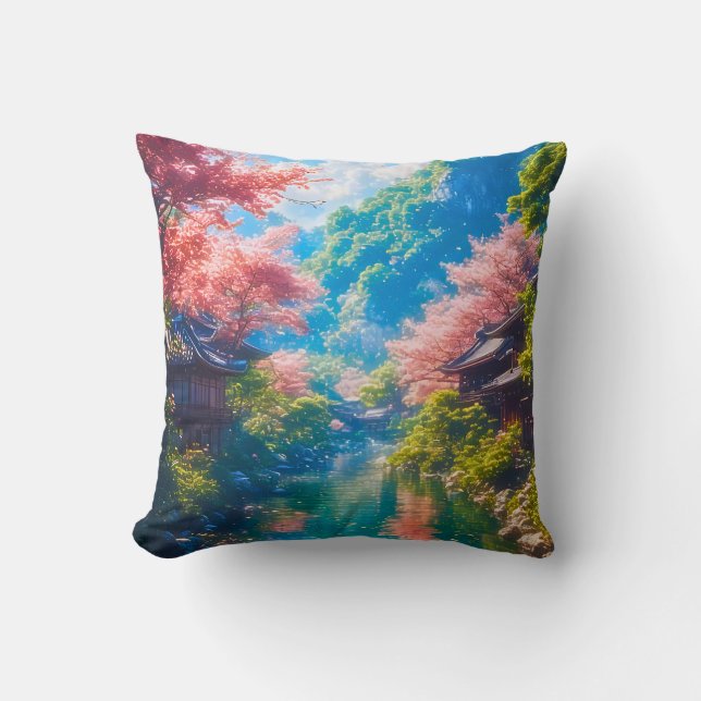 Coussin Sakura Utsuru Seiryū  (Recto)
