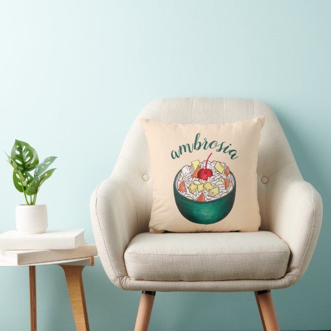 Coussin Salade de fruits du marshmallow de noix de coco du (Chaise)