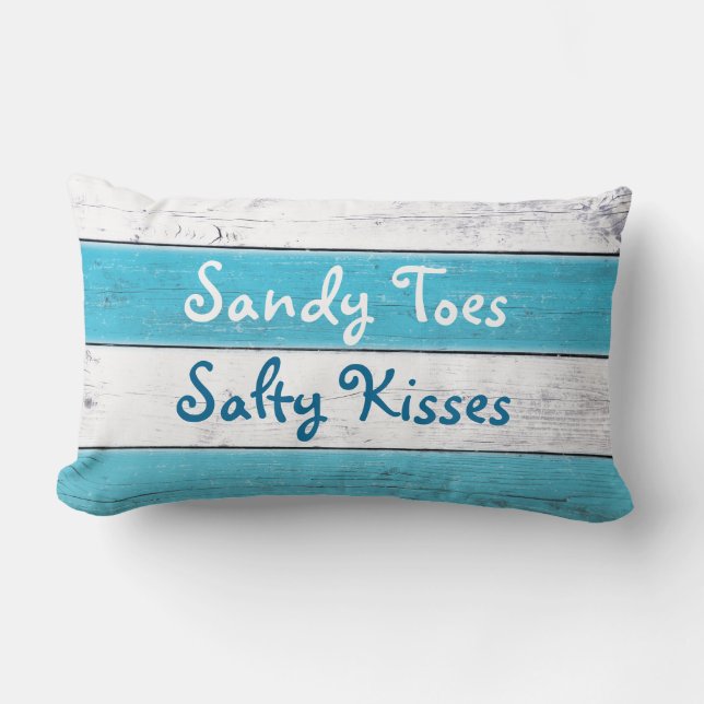 Coussin salé de baisers d'orteils de Sandy de (Recto)