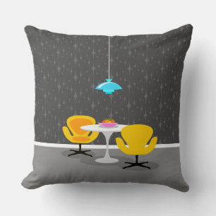 Coussin Salle à manger rétro