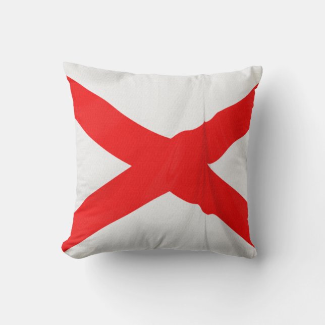 Coussin Salle de Saint Patrick d'Irlande du Nord (Recto)