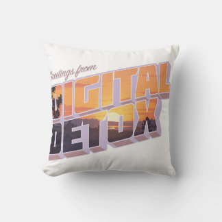 Coussin Salutations de Digital Detox