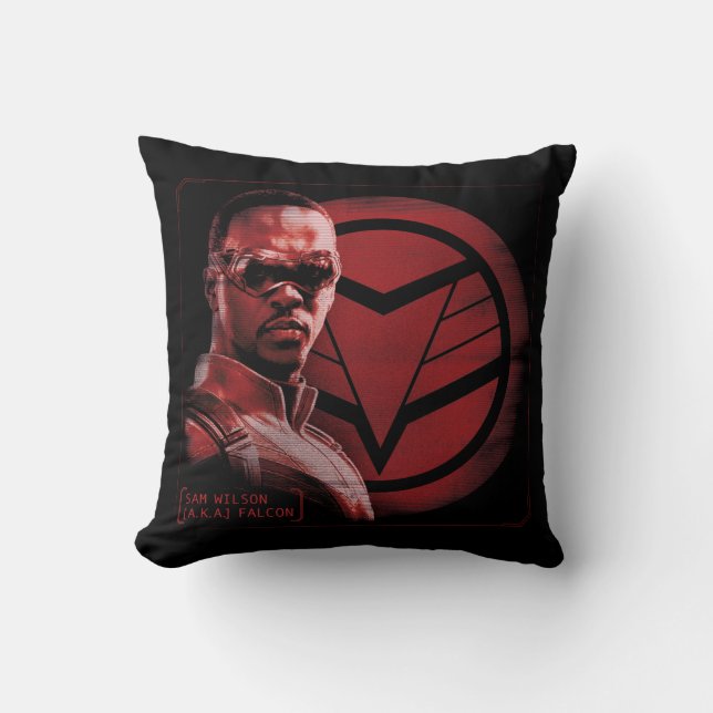 Coussin Sam Wilson A.K.A. Le Faucon (Recto)