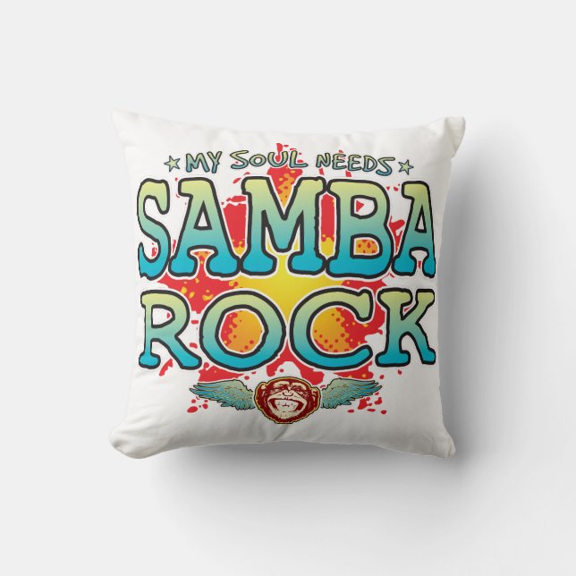 Coussin Samba Rock Soul Cushion (Recto)