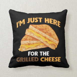 Coussin Sandwich Au Fromage Grillé Au Fromage Au Poivre A