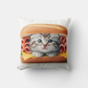 Coussin sandwich cat