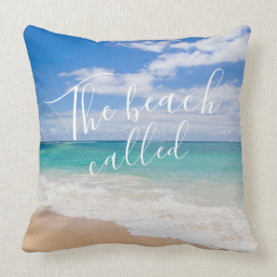 Coussin Sandy Beach Thème La Plage Appelée
