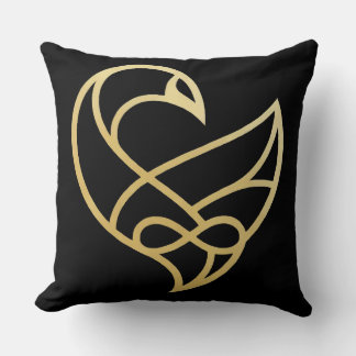 Coussin Sankofa Ascension Sankofa Bird Throw Pillow