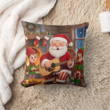 Santa's Christmas Eve Serenade: Cozy Fireplace