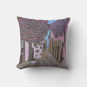 Coussin Santorin Grèce Jeu d'oreiller