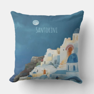 Coussin Santorin, Minuit à Santorin