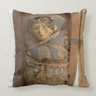 Coussin Sarcophage et corps momifié de Psametik I (664-