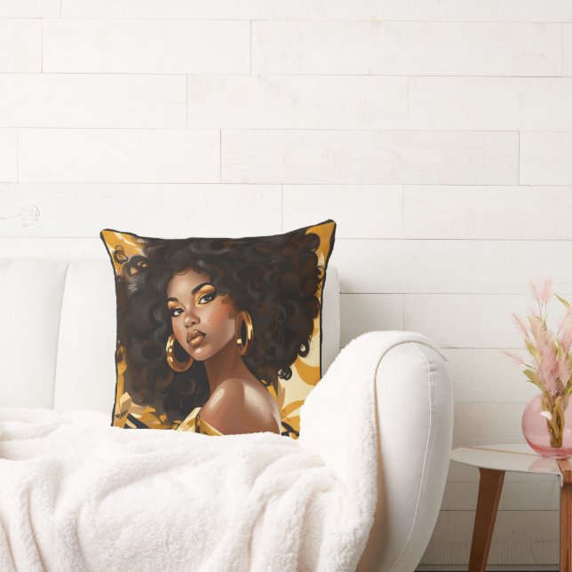 Coussin Sassy et Soulful : Diva inspiré (Canapé)