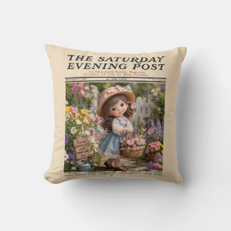 Coussin Saturday Evening Post