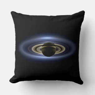 Coussin Saturne Éclipse le Soleil de Cassini Orbiter