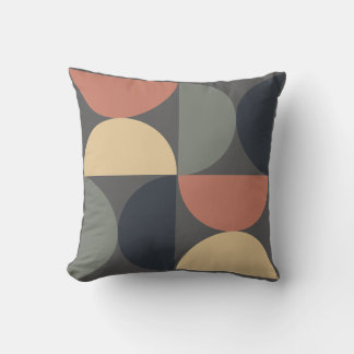 Coussin Saumon de charbon moderne du milieu du siècle