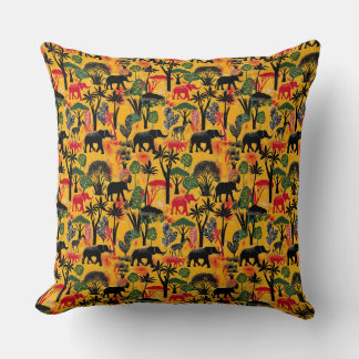 Coussin Savanna Symphony Throw Pillow