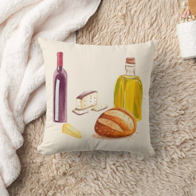 Coussin Saveurs méditerranéennes (Couverture)