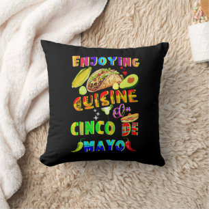 Coussin Savourez Une Cuisine Sur Le Cinco De Mayo