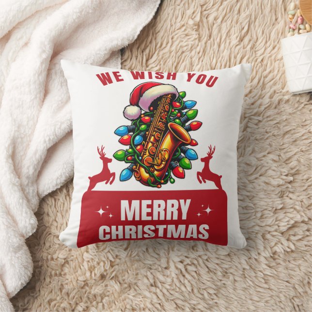 Coussin Saxophone Player Saxophoniste Saxophoniste Sax (Couverture)
