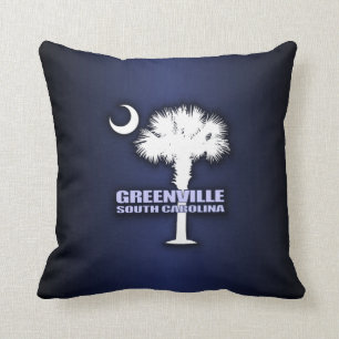 Coussin SC Palmetto & Crescent (Greenville)