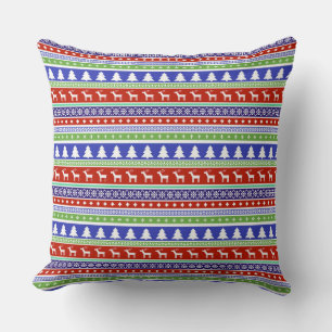 coussin scandinave de noël